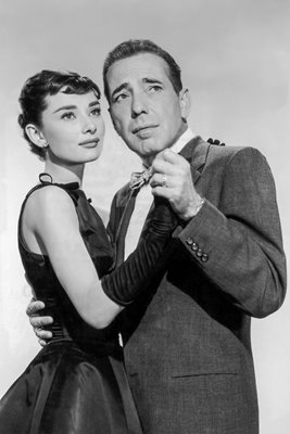 Bogart and Hepburn in Sabrina