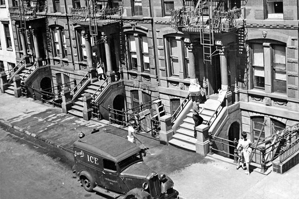 Greenwich Village, New York City in the fifties 