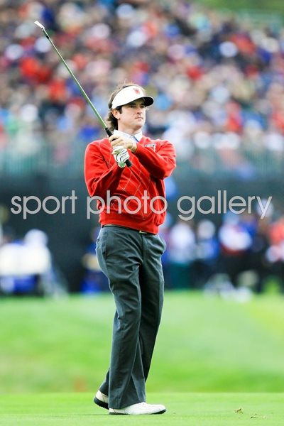 Bubba Watson 2010 Ryder Cup action