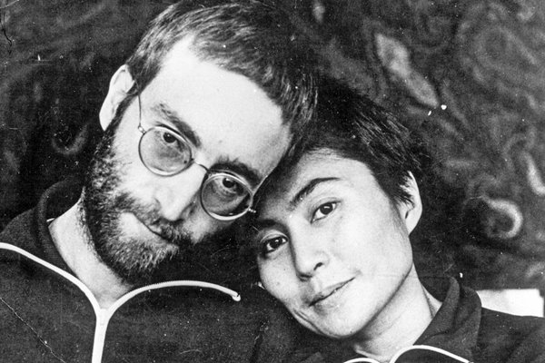John Lennon with Yoko Ono 1970