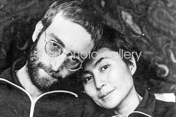 John Lennon with Yoko Ono 1970
