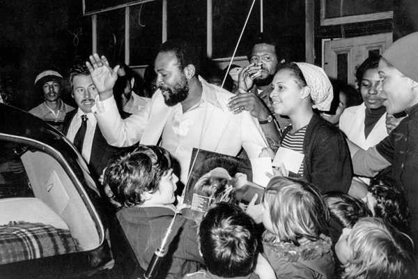 Marvin Gaye in London 1976