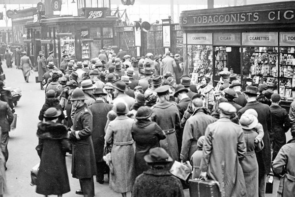 Waterloo Station in London
