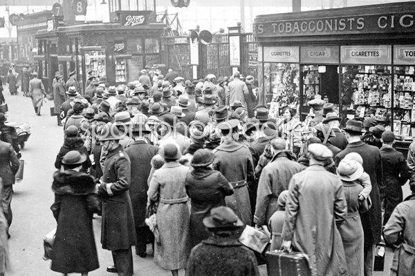 Waterloo Station in London