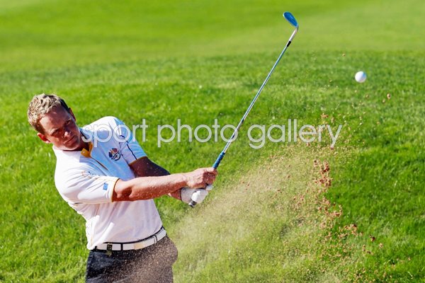 Luke Donald Bunker Action - Ryder Cup Singles