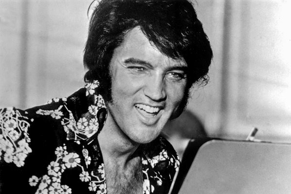 Laughing Elvis