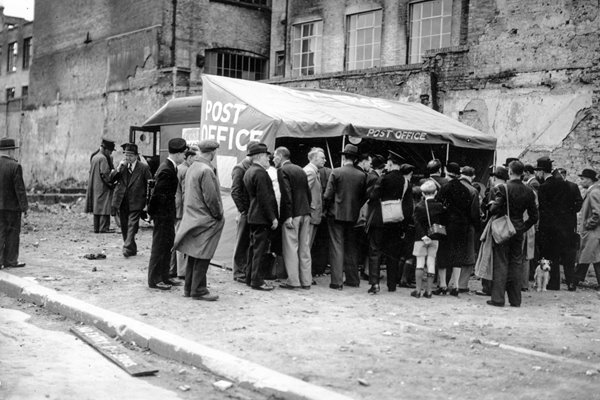 Mobile Post Office duing War