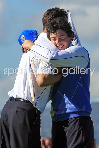 Rory McIlroy Relief after Cink Half