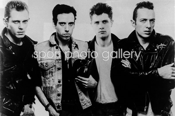 B&W Portrait Of The Clash