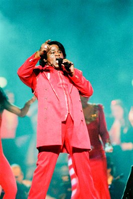 James Brown half-time show Super Bowl XXXI 