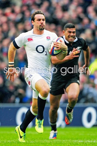 Ben Foden England v New Zealand Twickenham 2013
