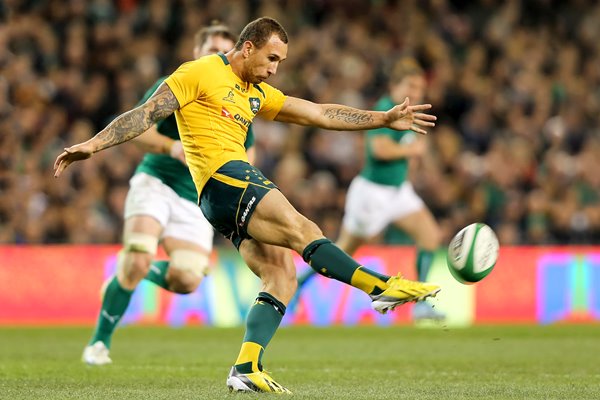 Quade Cooper Australia v Ireland Dublin 2013