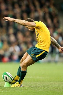 Quade Cooper Australia v Ireland Dublin 2013