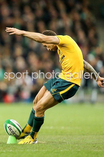 Quade Cooper Australia v Ireland Dublin 2013