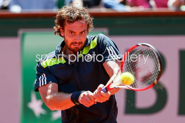 Ernests Gulbis French Open 2014