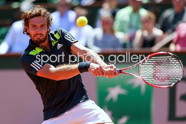 Ernests Gulbis French Open 2014