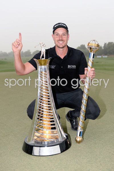 2013 Henrik Stenson Race to Dubai & DP Worlds winner 