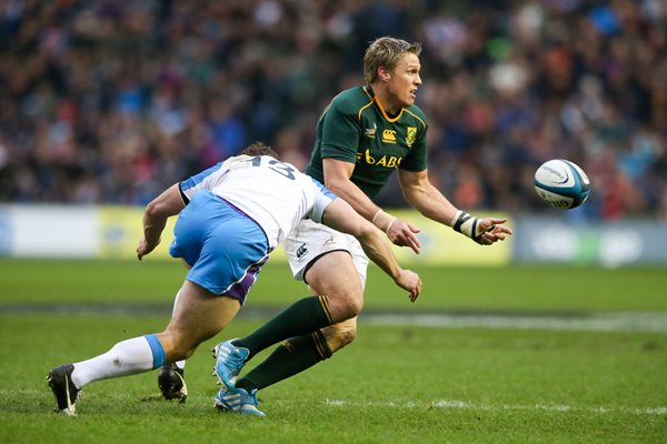 Jean de Villiers South Africa v Scotland Murrayfield 2013