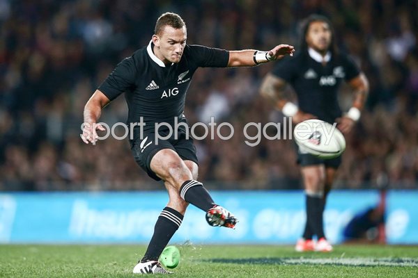 New Zealand Aaron Cruden Penalty 2014