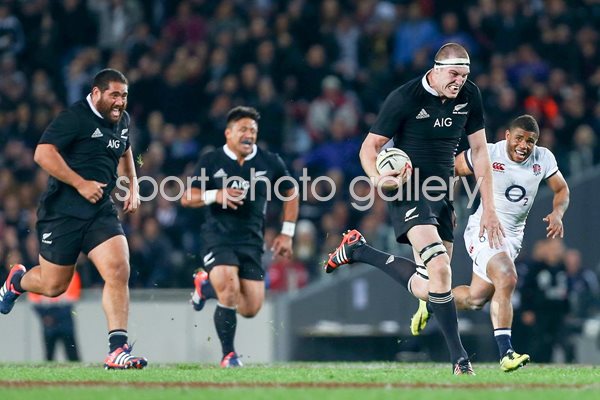 Brodie Retallick New Zealand v England Eden Park 2014