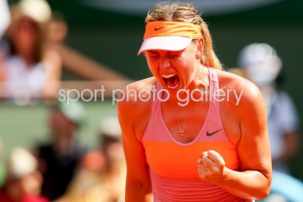 Maria Sharapova French Open Final 2014