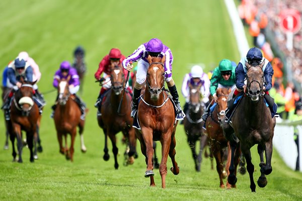 Epsom Races Joseph O'Brien Investec Derby 2014