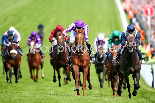 Epsom Races Joseph O'Brien Investec Derby 2014