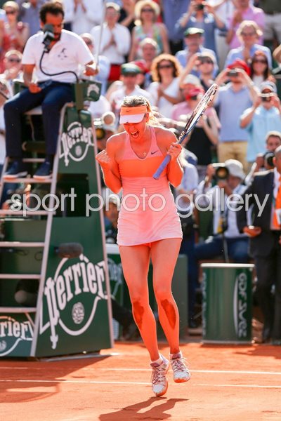 Maria Sharapova Wins French Open 2014