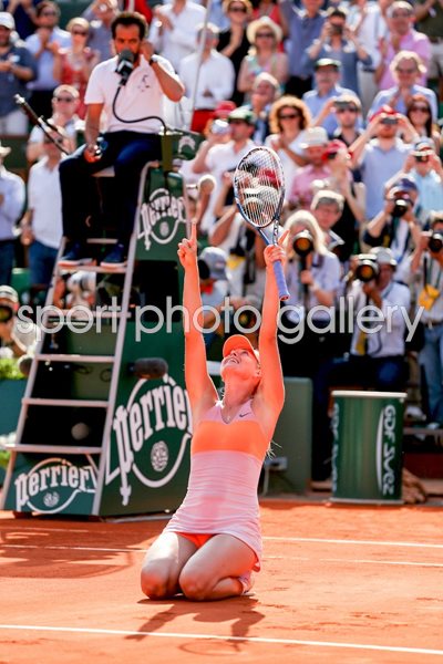 Maria Sharapova Wins French Open 2014