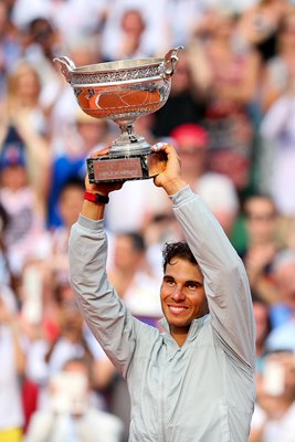 Rafael Nadal French Open Trophy 2014