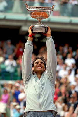 Rafael Nadal French Open Trophy 2014