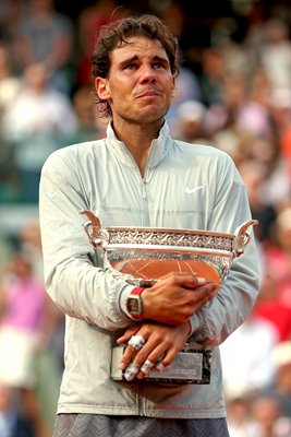 Rafael Nadal French Open Trophy 2014