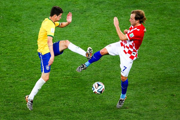 Oscar Brazil & Rakitic Croatia 2014 World Cup