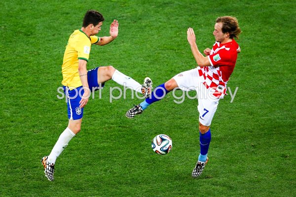 Oscar Brazil & Rakitic Croatia 2014 World Cup