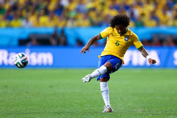 Marcelo Brazil v Croatia World Cup 2014