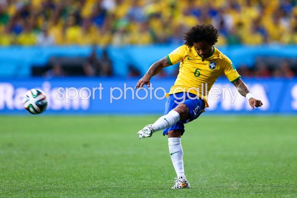 Marcelo Brazil v Croatia World Cup 2014