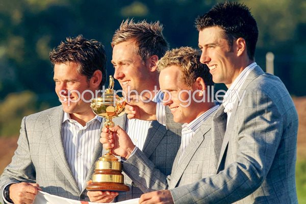 English Stars of European Winning Team