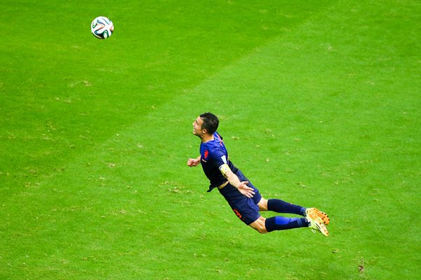 Robin van Persie goal v Spain 2014 World Cup