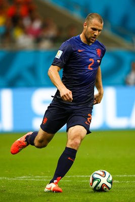 Ron Vlaar Netherlands v Spain 2014 World Cup