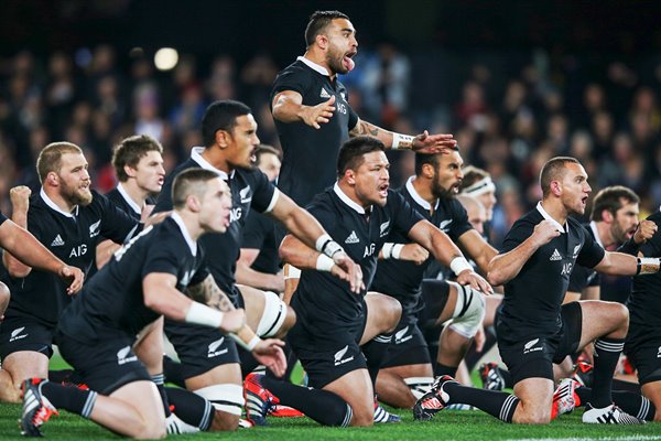 Liam Messam New Zealand Leads Haka 2014