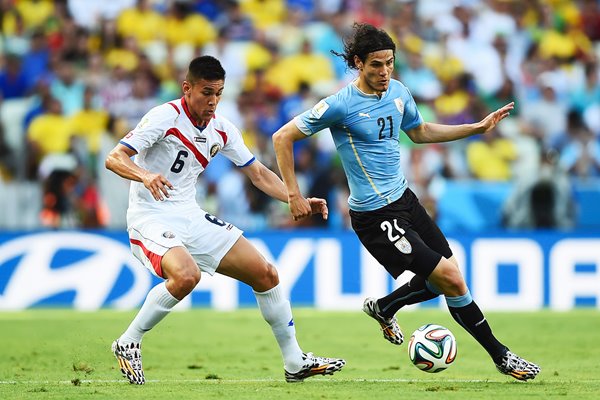 Oscar Duarte Costa Rica v Edinson Cavani 2014 World Cup