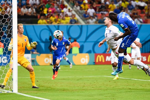 Mario Balotelli Italy v England 2014 World Cup