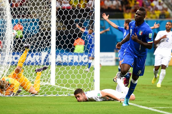 Mario Balotelli Italy v England World Cup 2014