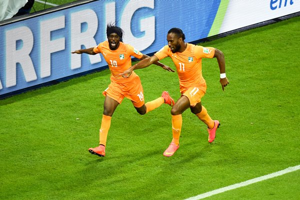 Gervinho& Drogba Cote D'Ivoire 2014 World Cup