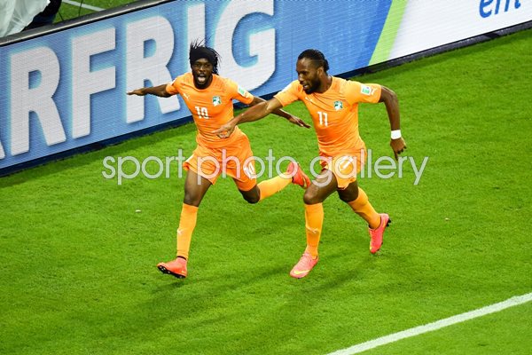 Gervinho& Drogba Cote D'Ivoire 2014 World Cup
