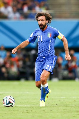 Andrea Pirlo of Italy 2014 World Cup