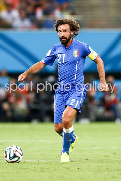 Andrea Pirlo of Italy 2014 World Cup