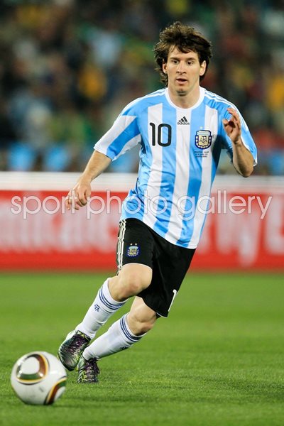 Lionel Mess for Argentina v Nigeria 2010