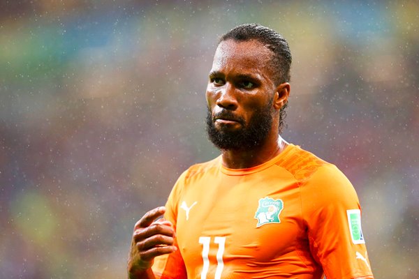 Didier Drogba of the Ivory Coast 2014 World Cup