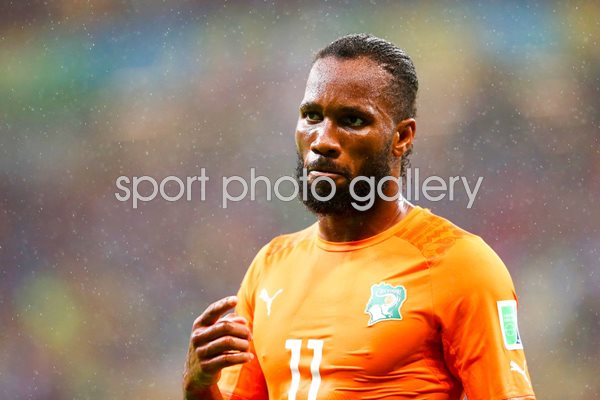 Didier Drogba of the Ivory Coast 2014 World Cup